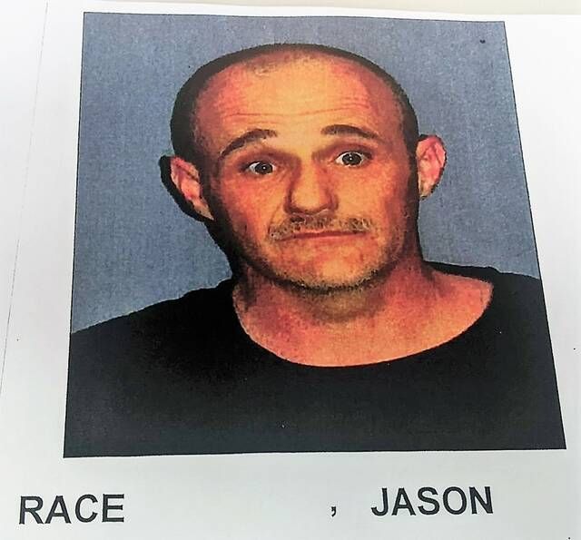 Mugshot of Jason Race, one of the murder suspects in the Nicole Cuevas  homicide.