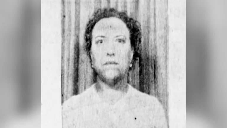 Black and white photo of Helen Petrilyak