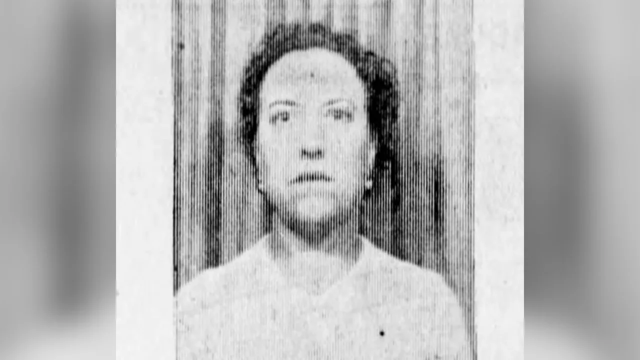 Black and white photo of Helen Petrilyak
